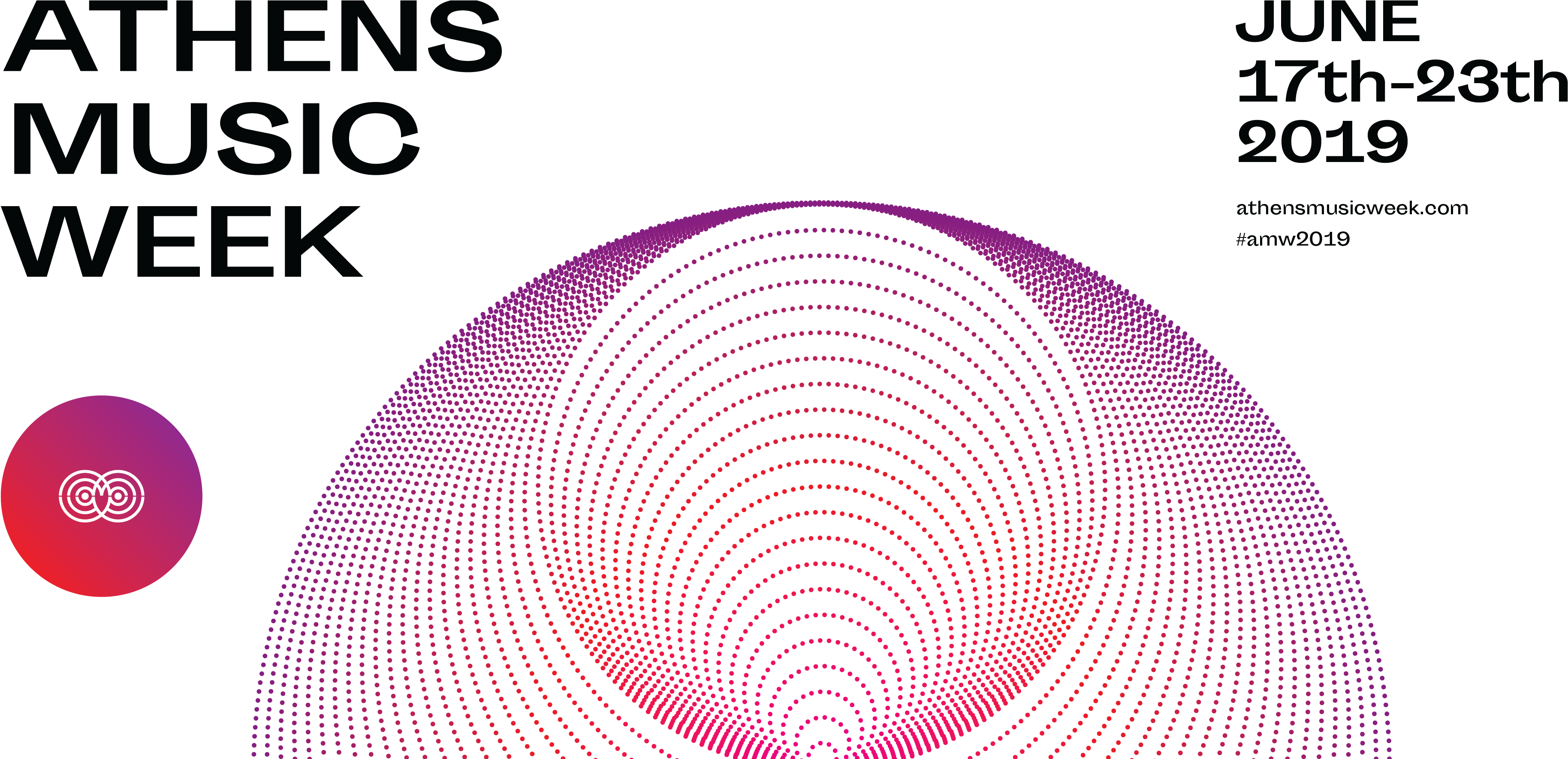 Athens Music Week Revealed - Circle Clipart (4650x1770), Png Download