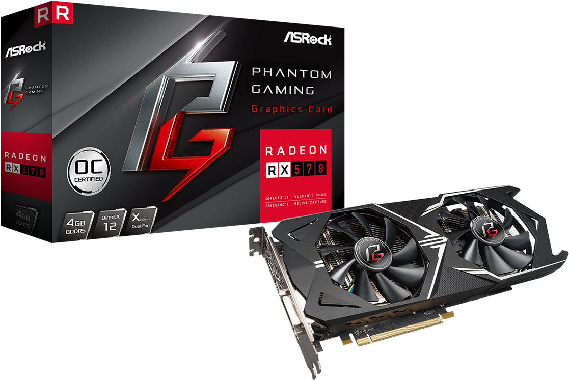 Radeon Rxverified Account - Rx 570 Phantom Gaming X Clipart (1200x1000), Png Download