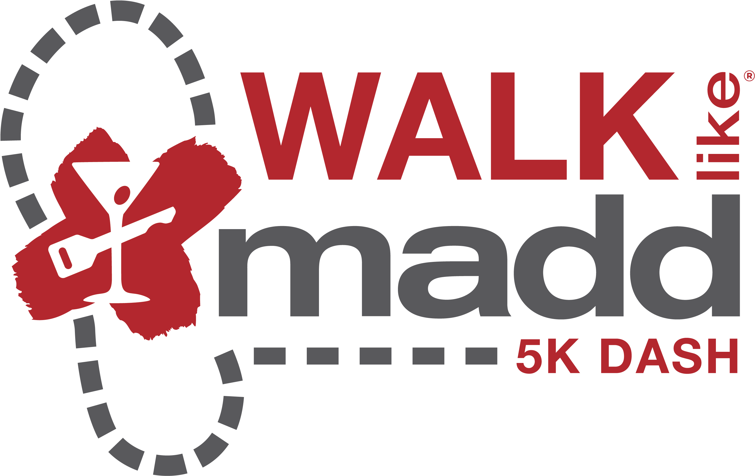 Tucson 5k Dash & Walk Like Madd - Madd Walk Clipart (3300x2550), Png Download