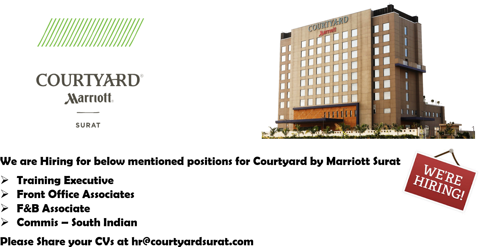 Courtyard Marriott , Png Download - Hotel Courtyard Marriott Surat Clipart (1985x1009), Png Download
