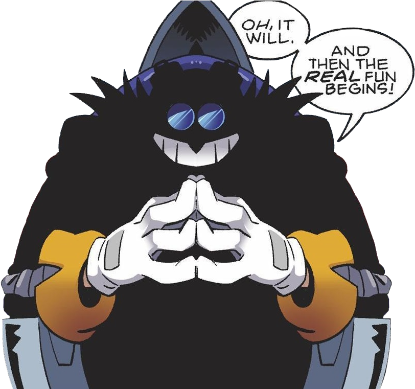 View Samegoogleiqdbsaucenao Robotnik , - Cartoon Clipart (857x760), Png Download