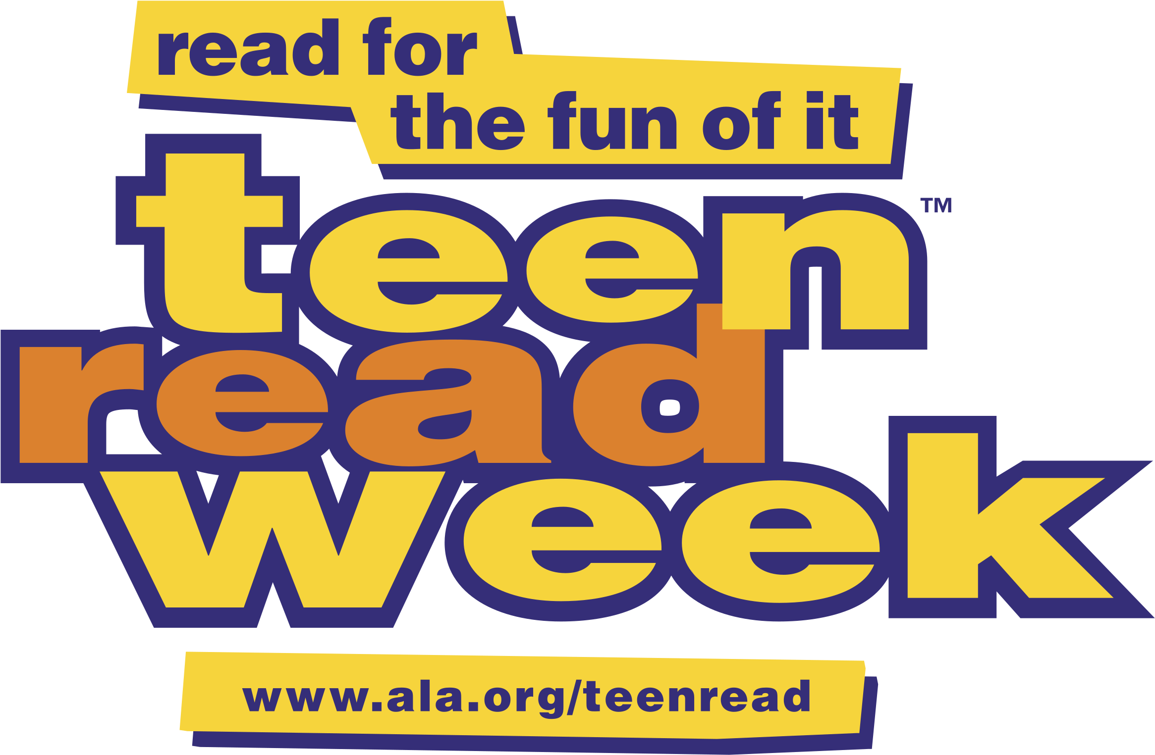 Teen Read Week Logo Png Transparent Teen Read Week Clipart Large
