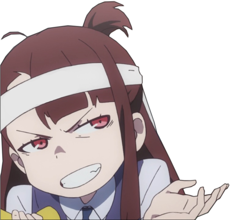 Great , - Little Witch Academia Transparent Clipart (770x723), Png Download