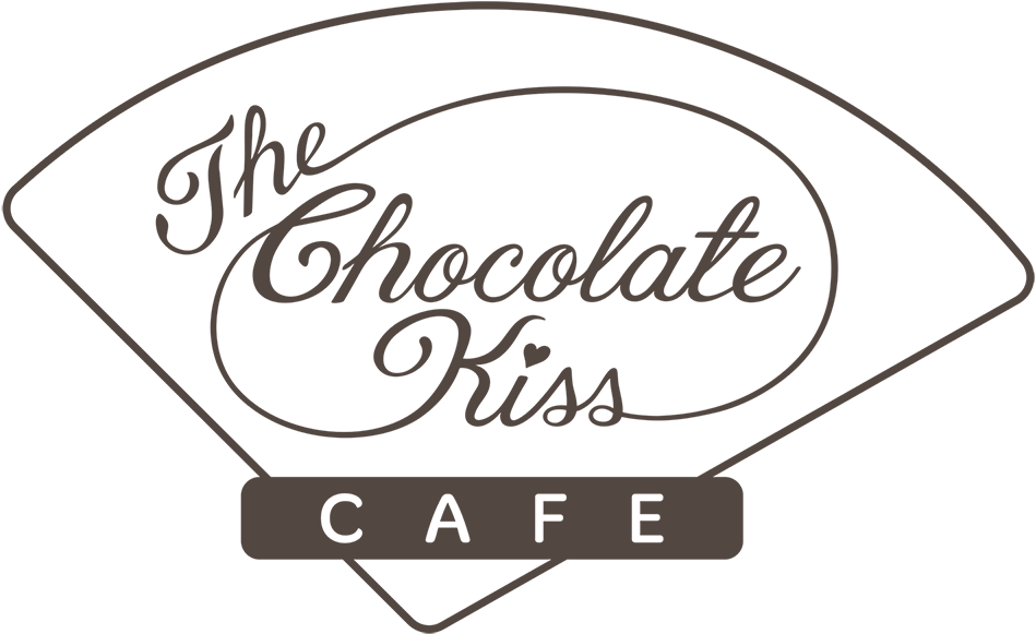 Hershey Kiss Png - Chocolate Kiss Cafe Logo Clipart (949x581), Png Download