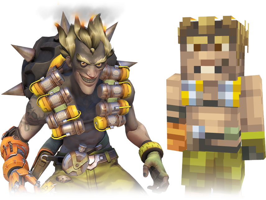 Overwatch- Junkrat - Overwatch Valentines Day Cards Clipart (856x645), Png Download