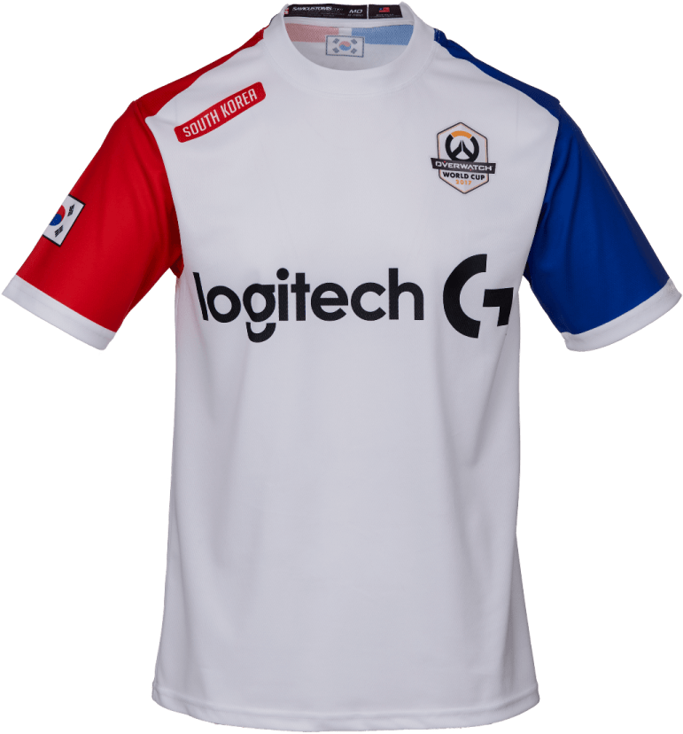 You Can Purchase Your 2017 Overwatch - Overwatch World Cup South Korea Jersey Clipart (900x900), Png Download