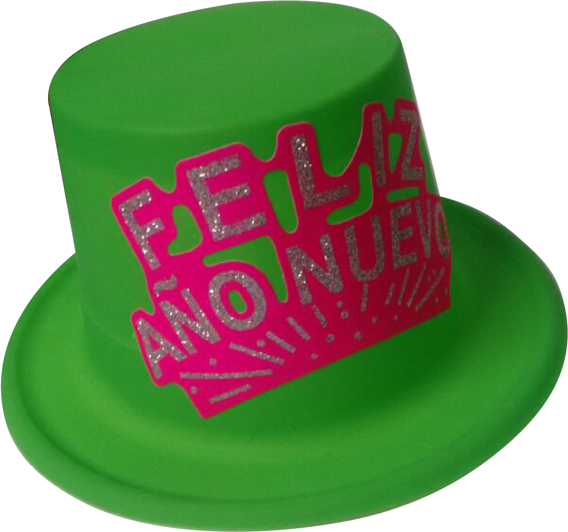 Gorro Año Nuevo Png - Gorros De Año Nuevo Png Clipart (1276x1397), Png Download