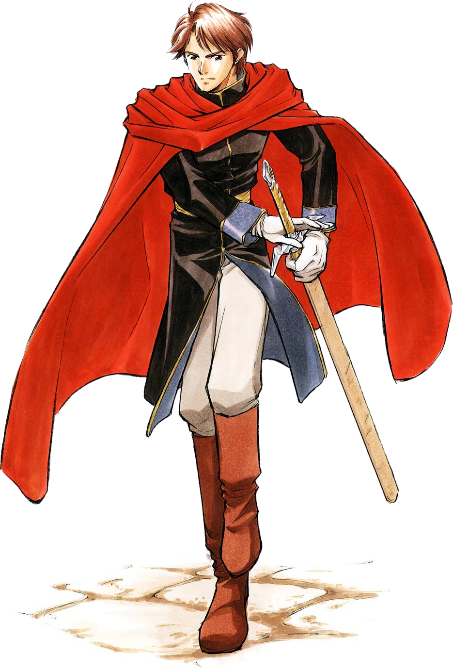 Fred - Fire Emblem Thracia 776 Fred Clipart (935x1383), Png Download
