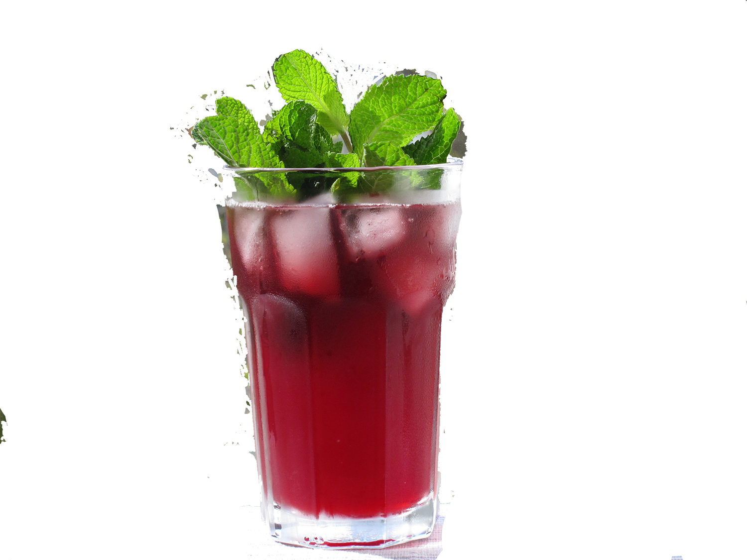 Mint Leaves Png - Bissap Leaves Clipart (1500x1125), Png Download