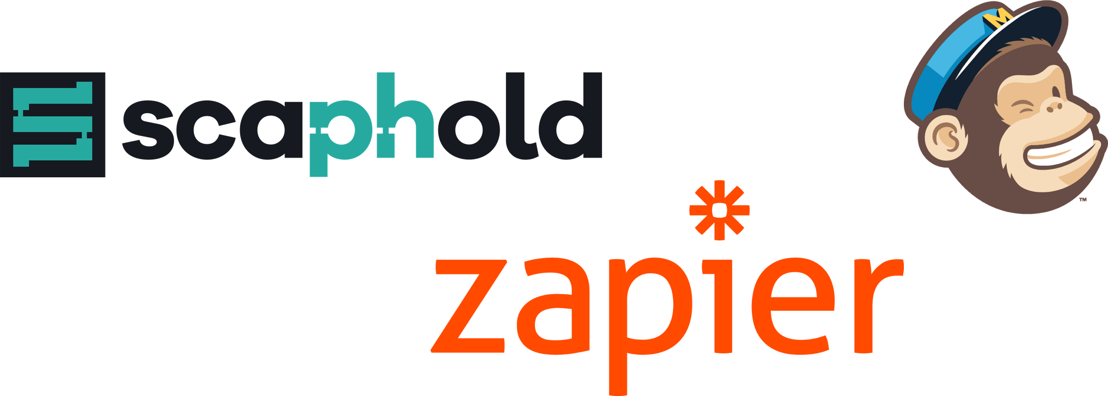 Add Every New Scaphold - Zapier Clipart (2247x804), Png Download