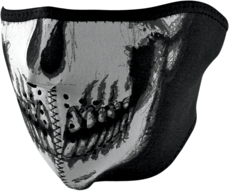 Zan Headgear Half Mask, Neoprene, Glow , Png Download - Μασκα Προσωπου Για Μηχανη Clipart (749x626), Png Download