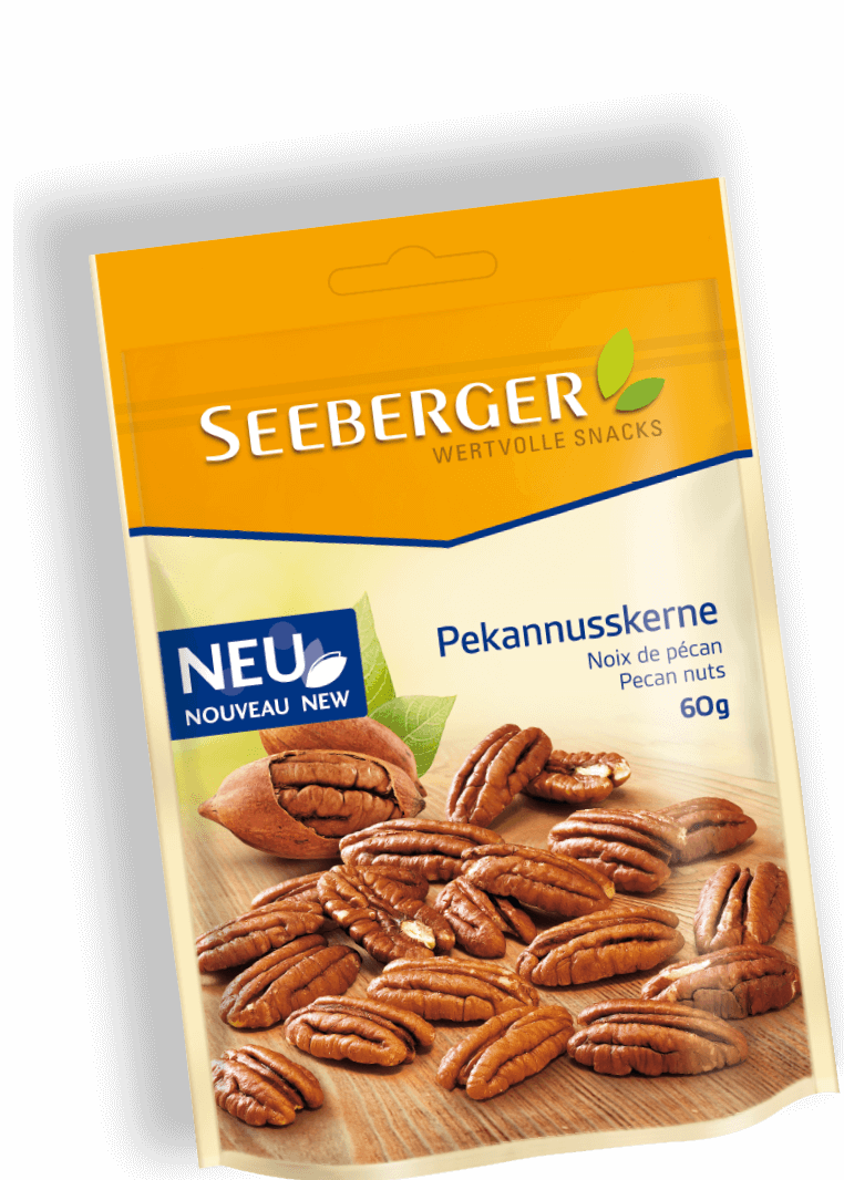 Seeberger Pekannusskerne Gedreht Produktansicht - Seeberger Noix De Pecan Clipart (762x1066), Png Download