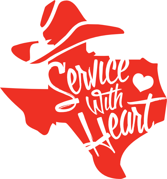 Service With Heart - Logo Texas Roadhouse Clipart (655x702), Png Download