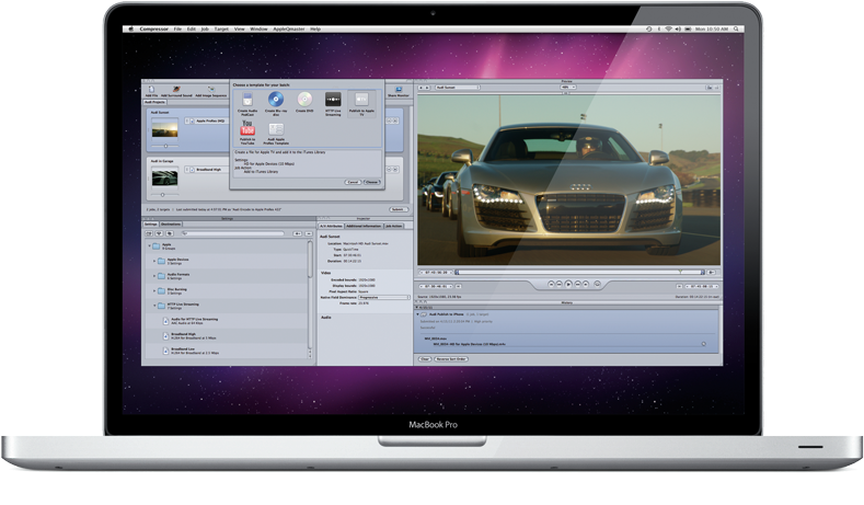 Apple Releases Final Cut Pro X, Motion 5 And Compressor - Apple Compressor 4 Clipart (800x460), Png Download