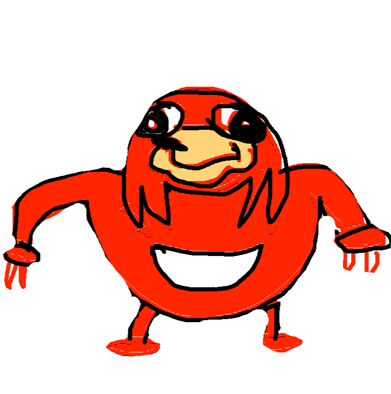 Pig - Uganda Knuckles - Cartoon Clipart (762x768), Png Download