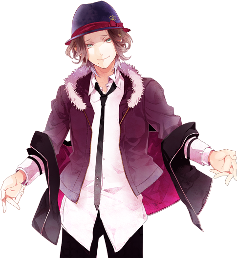 #anime #diabolik Lovers #laito #sakamaki #kun #game - Laito Diabolik Lovers Png Clipart (550x560), Png Download