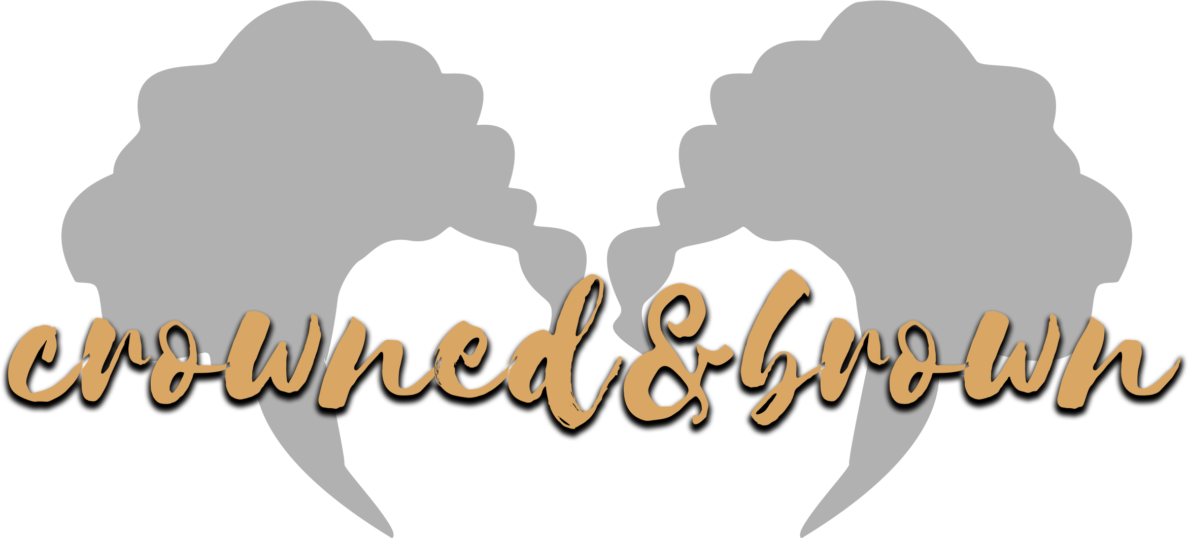 Crowned & Brown - Illustration Clipart (3046x1318), Png Download