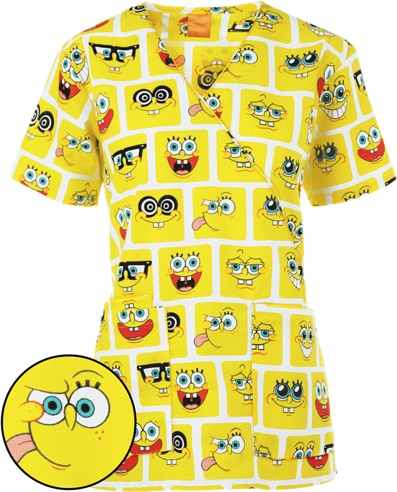 Ap401sby - Spongebob Clipart (600x720), Png Download