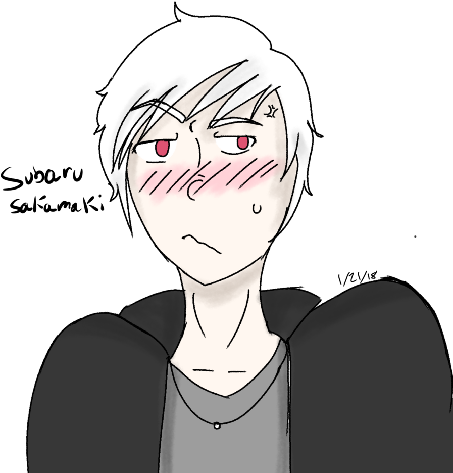 Pure Boy Subaru Sakamaki - Cartoon Clipart (960x960), Png Download
