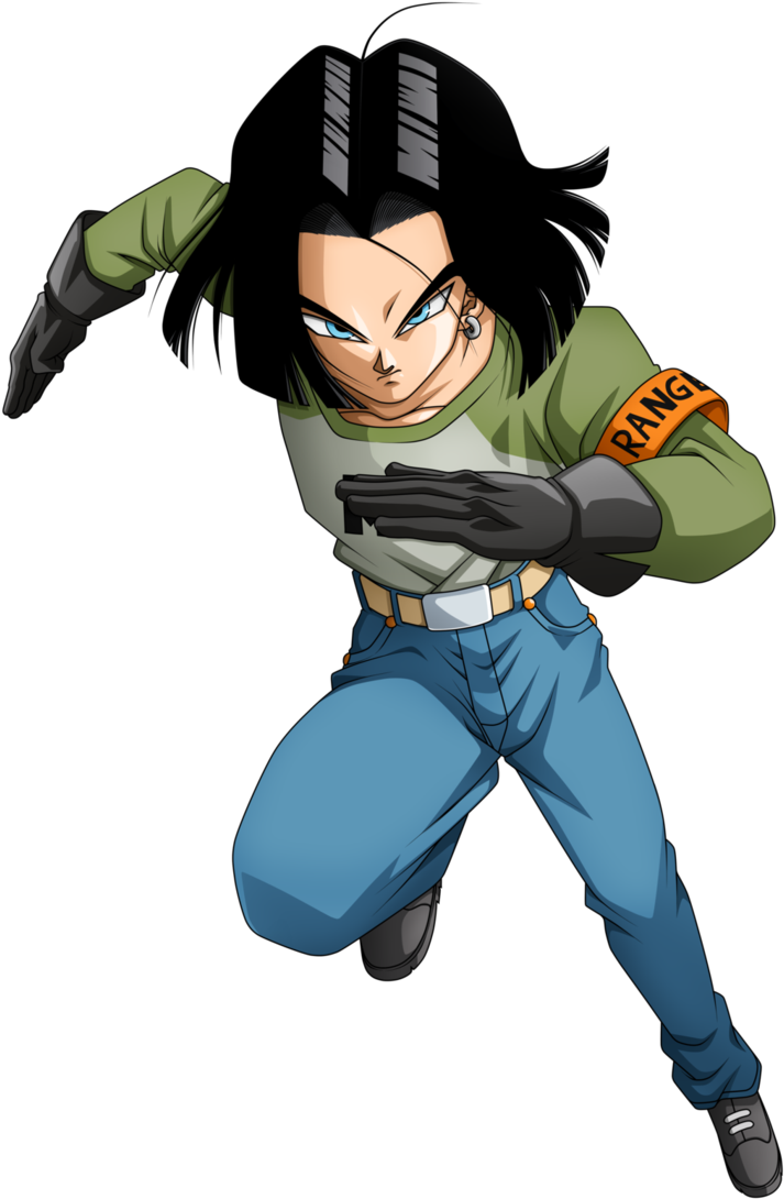 Post - Android 17 Clipart (721x1109), Png Download