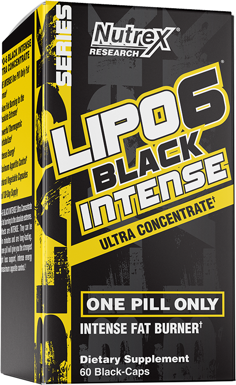 Lipo-6 Black Intense - Flyer Clipart (700x816), Png Download