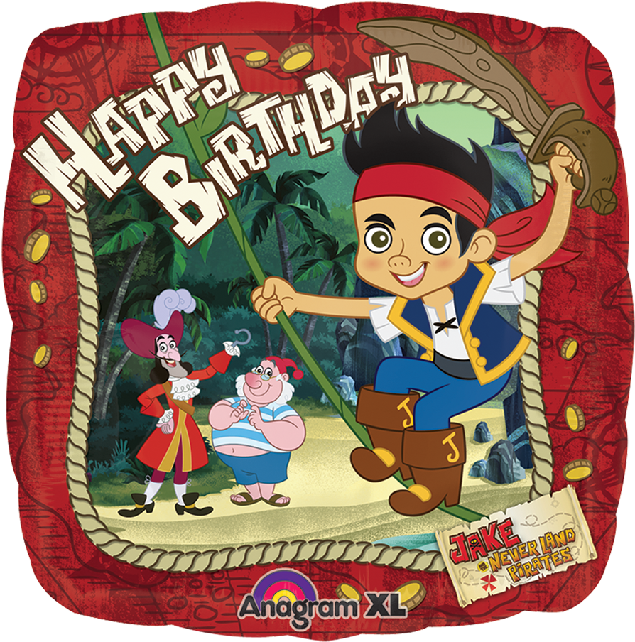 Jake And The Never Land Pirates Bday - Jake And The Neverland Pirates Plate Clipart (1000x1000), Png Download