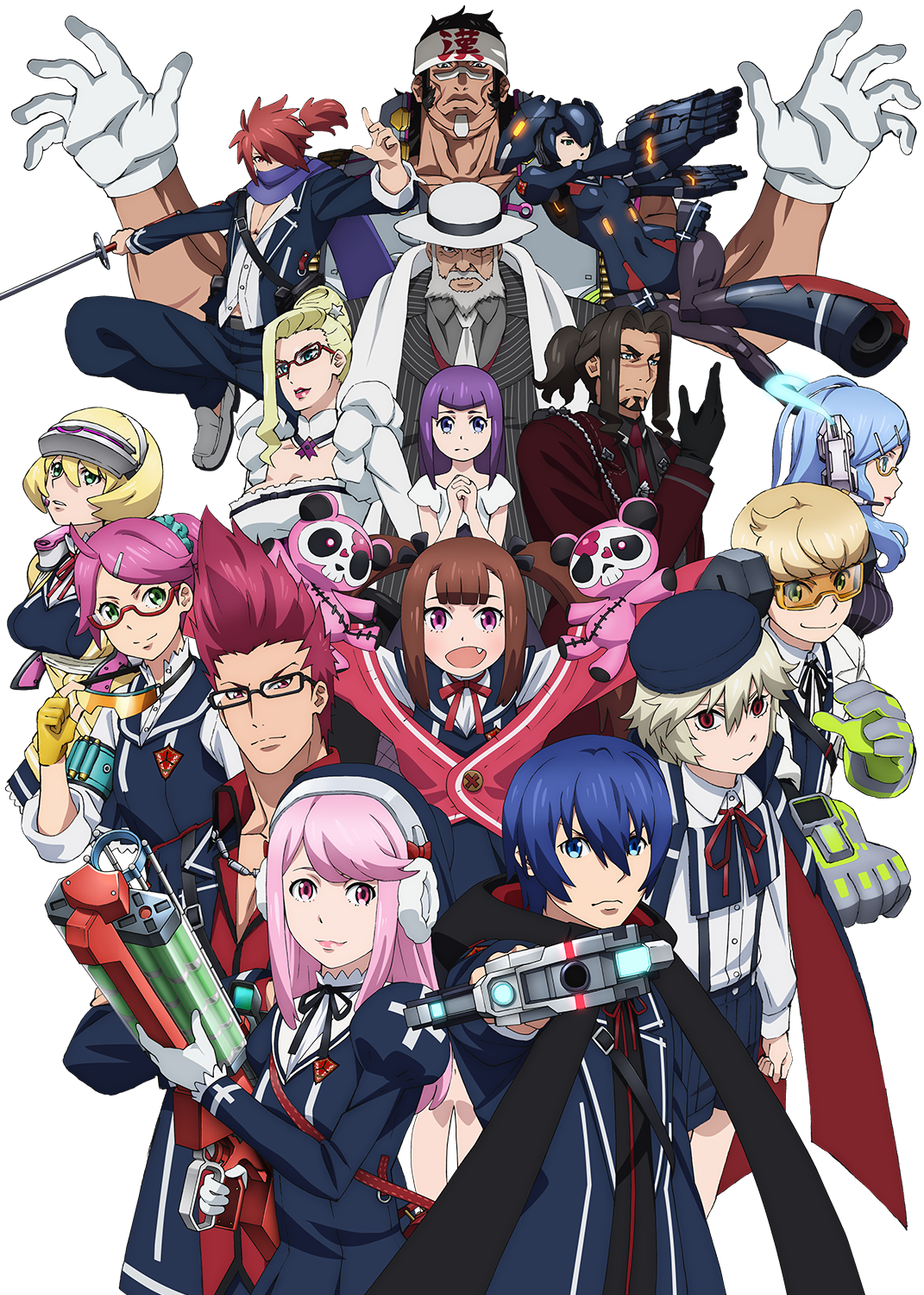 Banned - Gunslinger Stratos Clipart (1071x1500), Png Download
