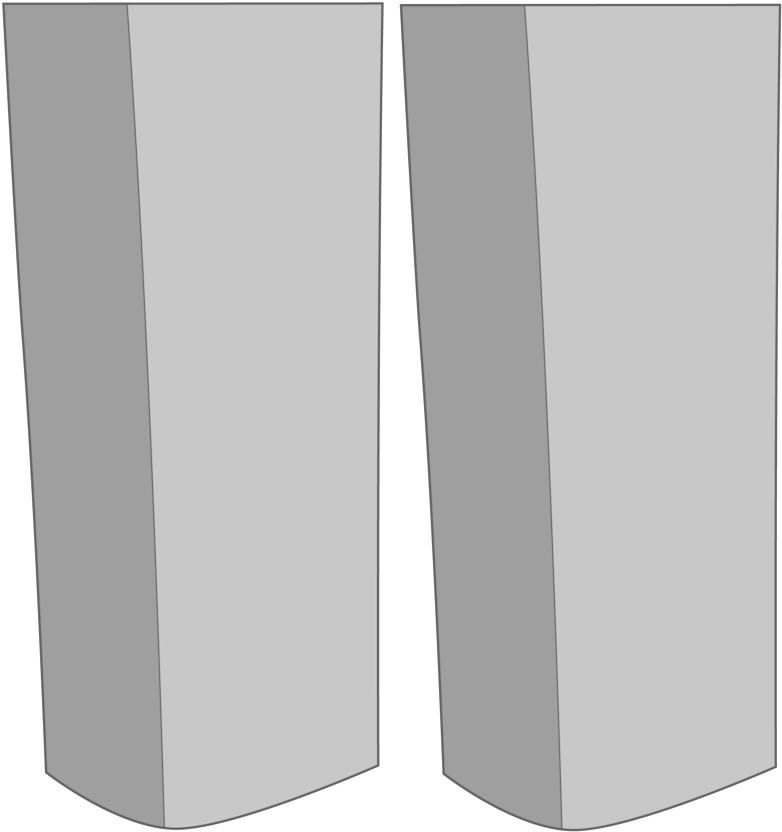 Plain Bottoms - Wood Clipart (1000x1000), Png Download