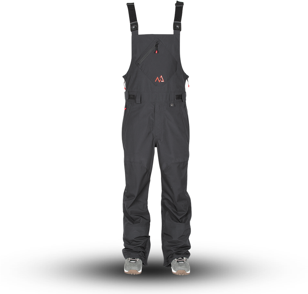 Kitami Bib Black - One-piece Garment Clipart (1000x1000), Png Download