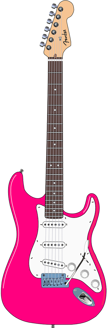 Fender Stratocaster Png Clipart (640x1280), Png Download