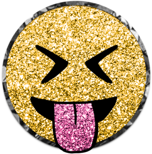 Png File - Smiley Gold Png Clipart (866x650), Png Download