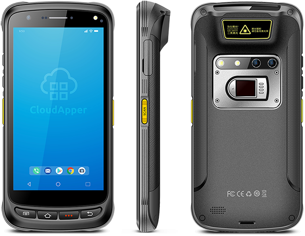 Multicheck™-c Mobile Biometric Scanner - Biometric Scanner Clipart (640x498), Png Download