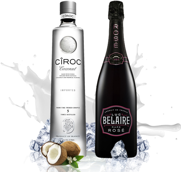 Luxury Party - Belaire Rosè Clipart (600x600), Png Download