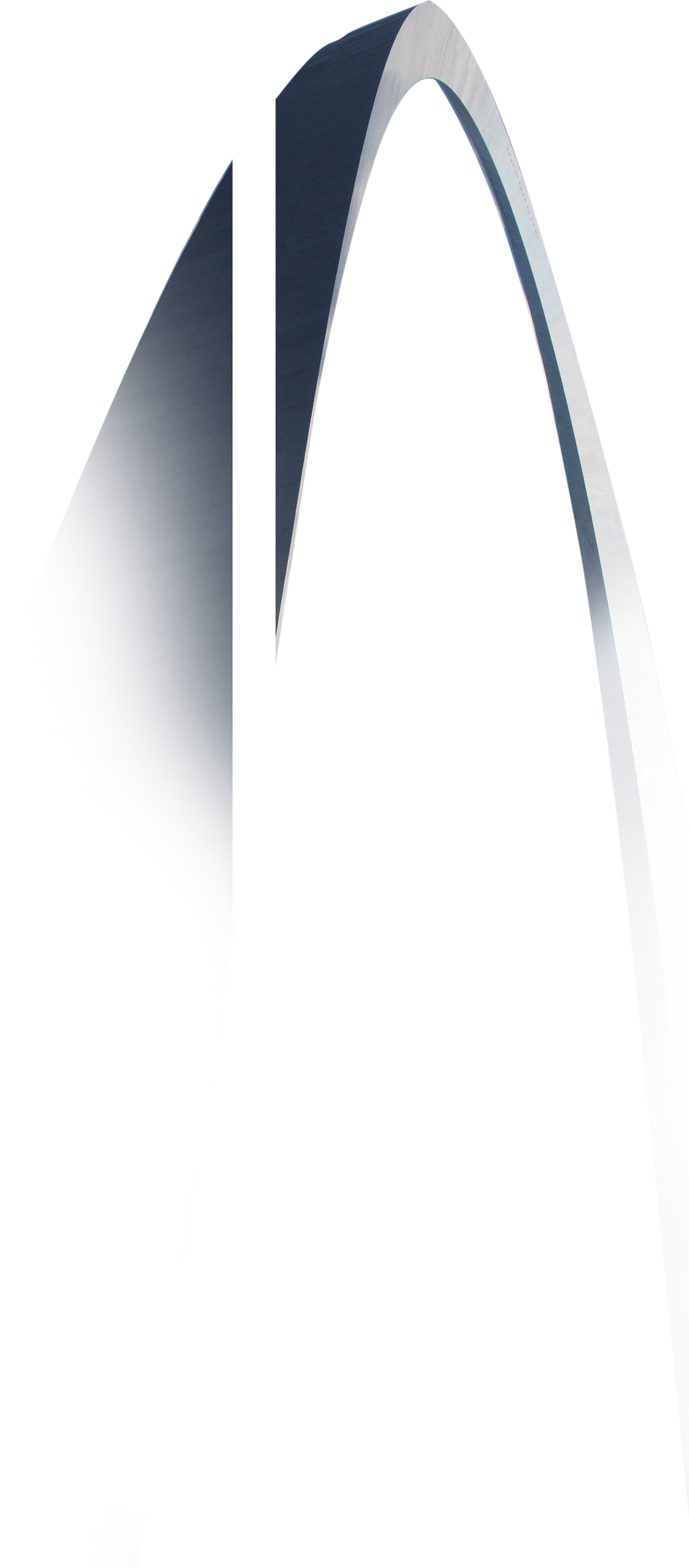 Transparent St Louis Arch Clipart (1134x2582), Png Download