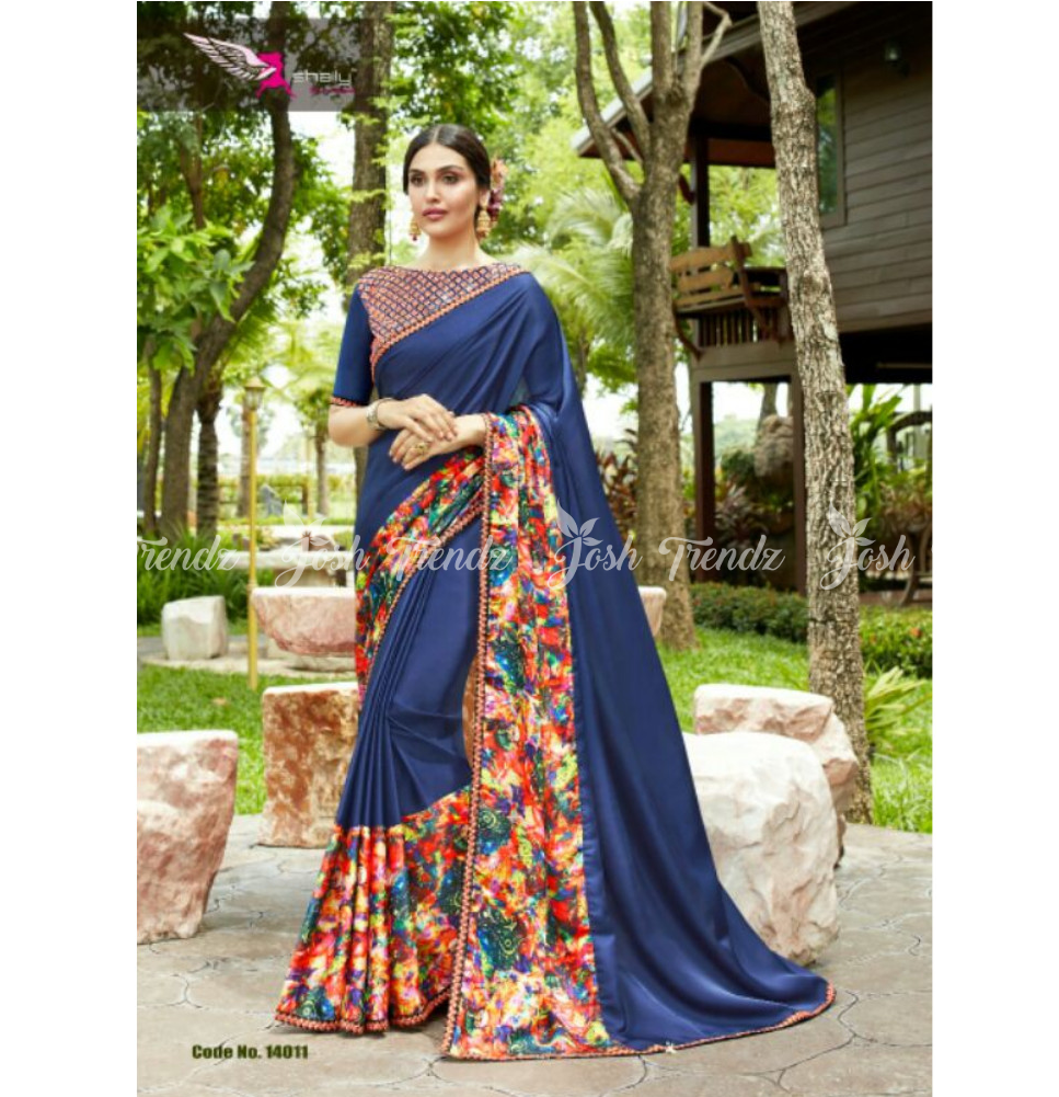 Sanskar Pankhuri Sarees Jt Sp Saree - Silk Clipart (1000x1000), Png Download