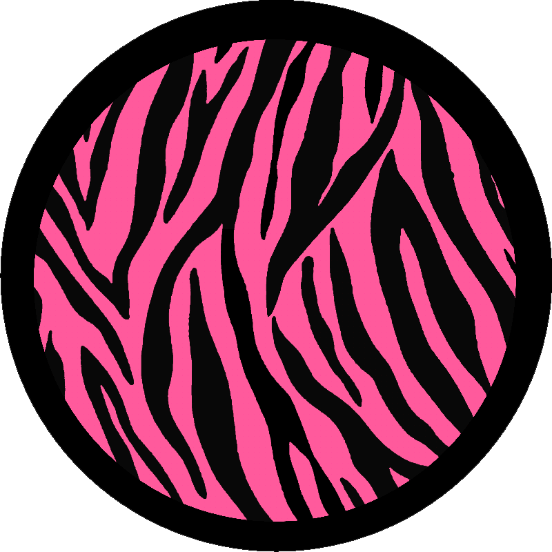 Pink Zebra By Adam Hale Clipart (800x800), Png Download