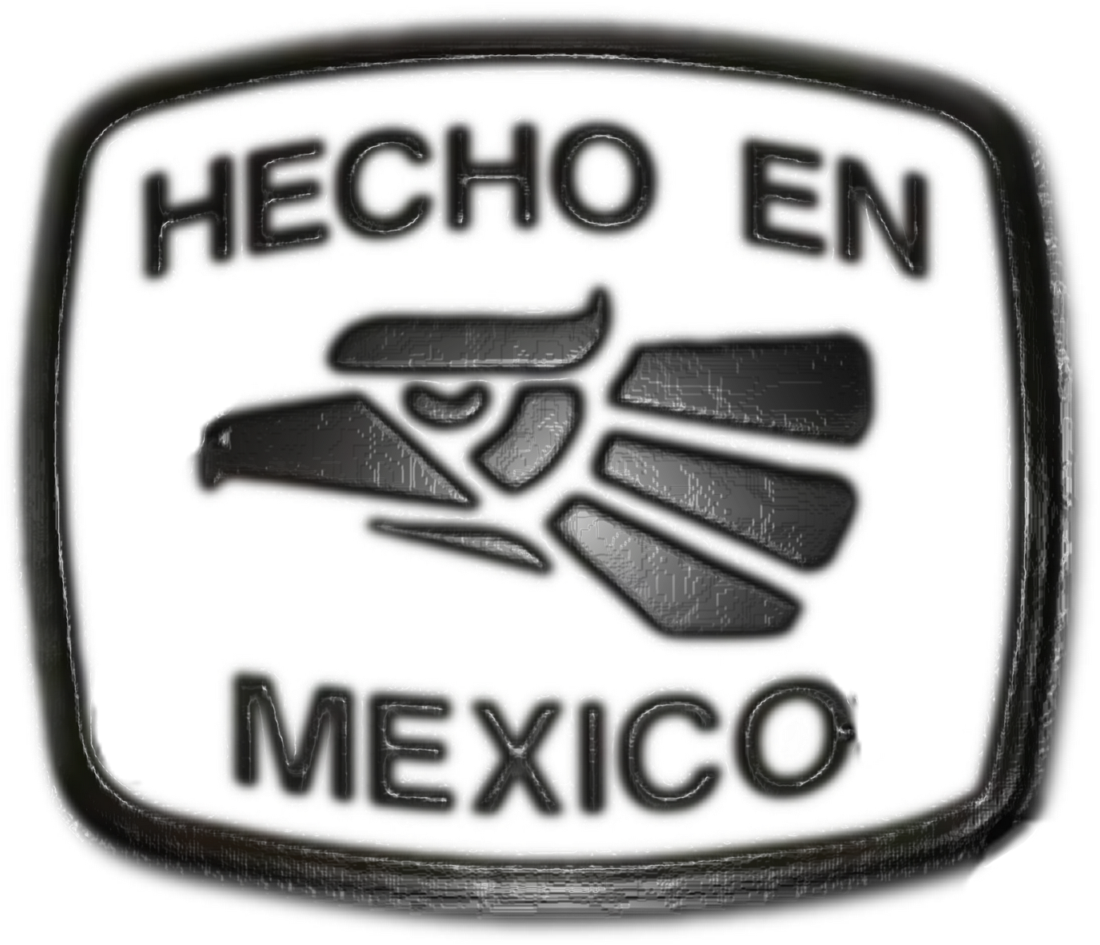 Mexico Symbol Hecho En Zacatecas Pictures To Pin On - Hecho En Mexico Clipart (1600x1600), Png Download
