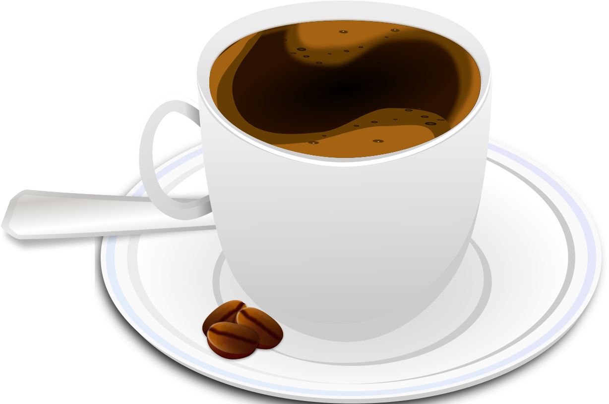 File - Espresso - Svg - Kopi Tubruk Clipart (1280x897), Png Download