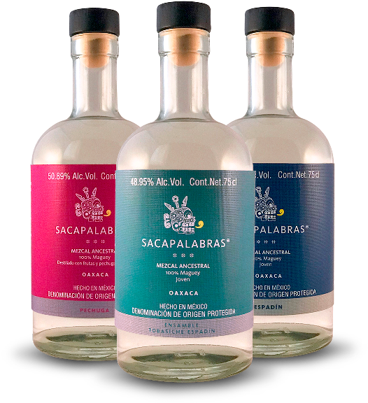 Sacapalabras Mezcal Clipart (525x600), Png Download