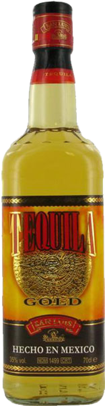 Tequila San Luis Gold[mexico] - Tequila San Luis Clipart (1143x1600), Png Download
