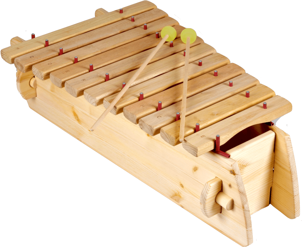 Marimba I Træ Med 11 Toner - Wood Clipart (995x816), Png Download