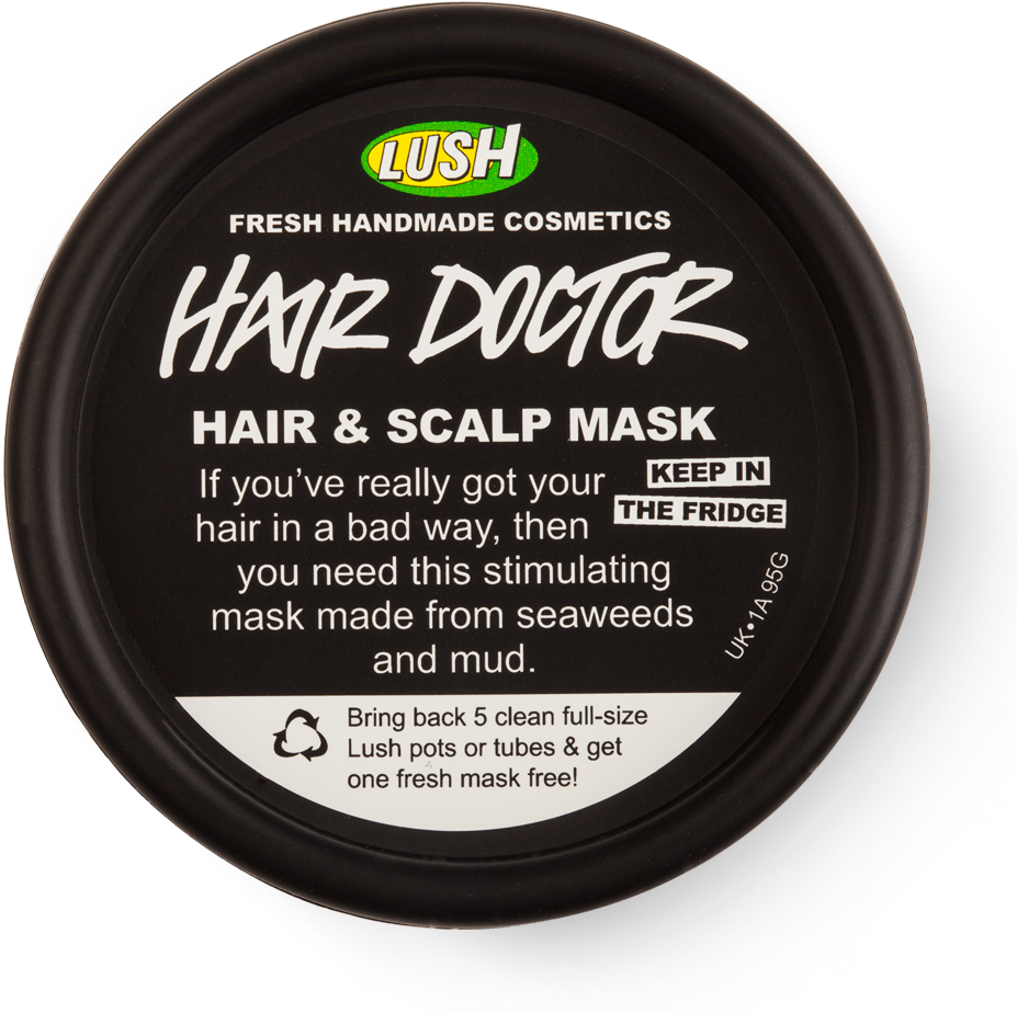 Hair Doctor Hair & Scalp Mask - Lush Clipart (1000x1000), Png Download