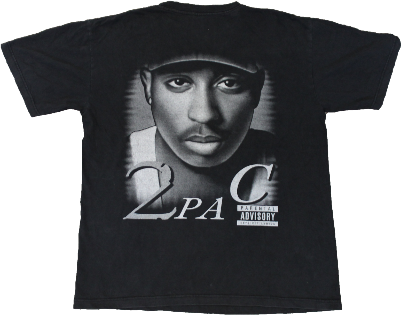 2pac 1990's 'parental Advisory' Large - Parental Advisory Clipart (1553x1218), Png Download