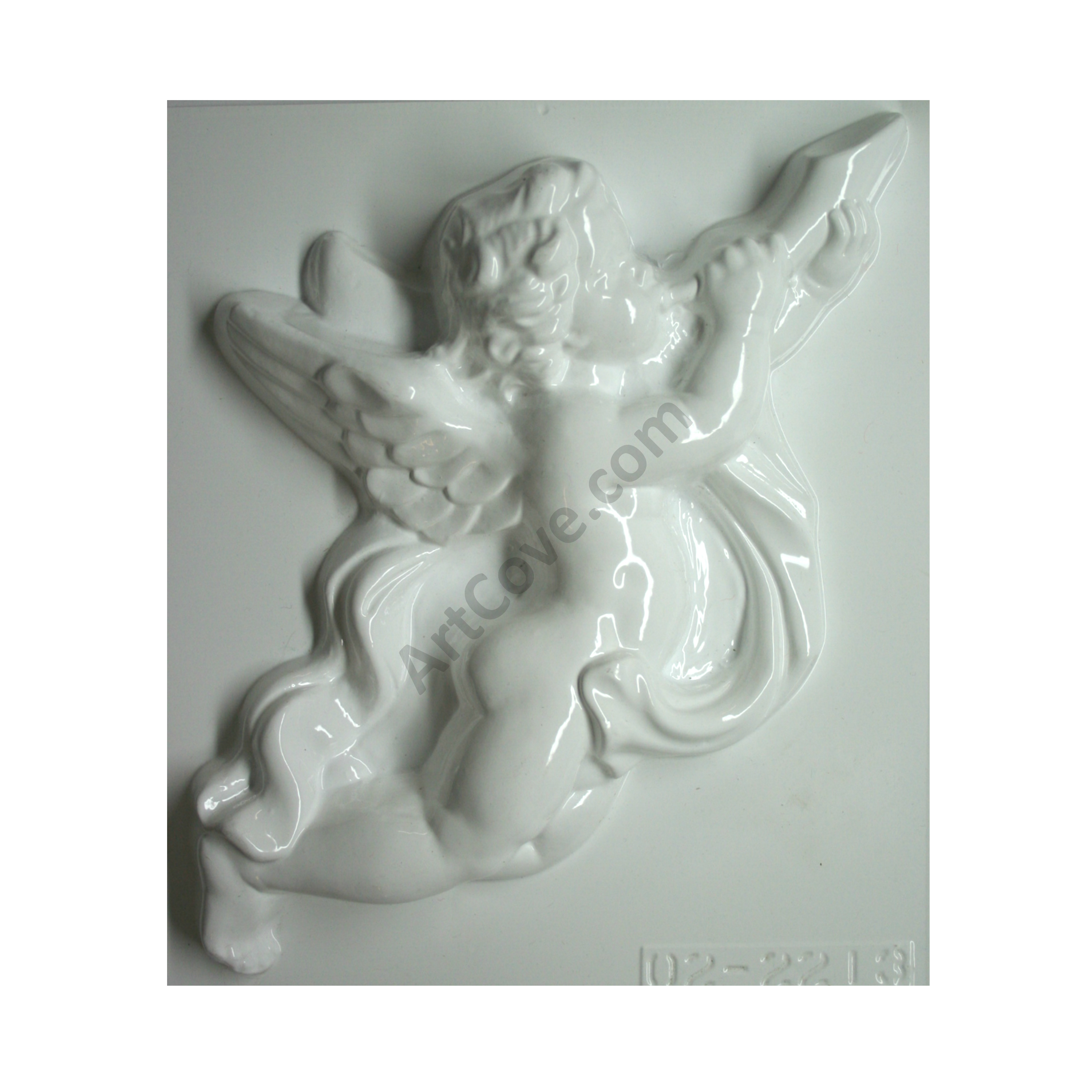 Angel Horn Png - Relief Clipart (3000x3000), Png Download