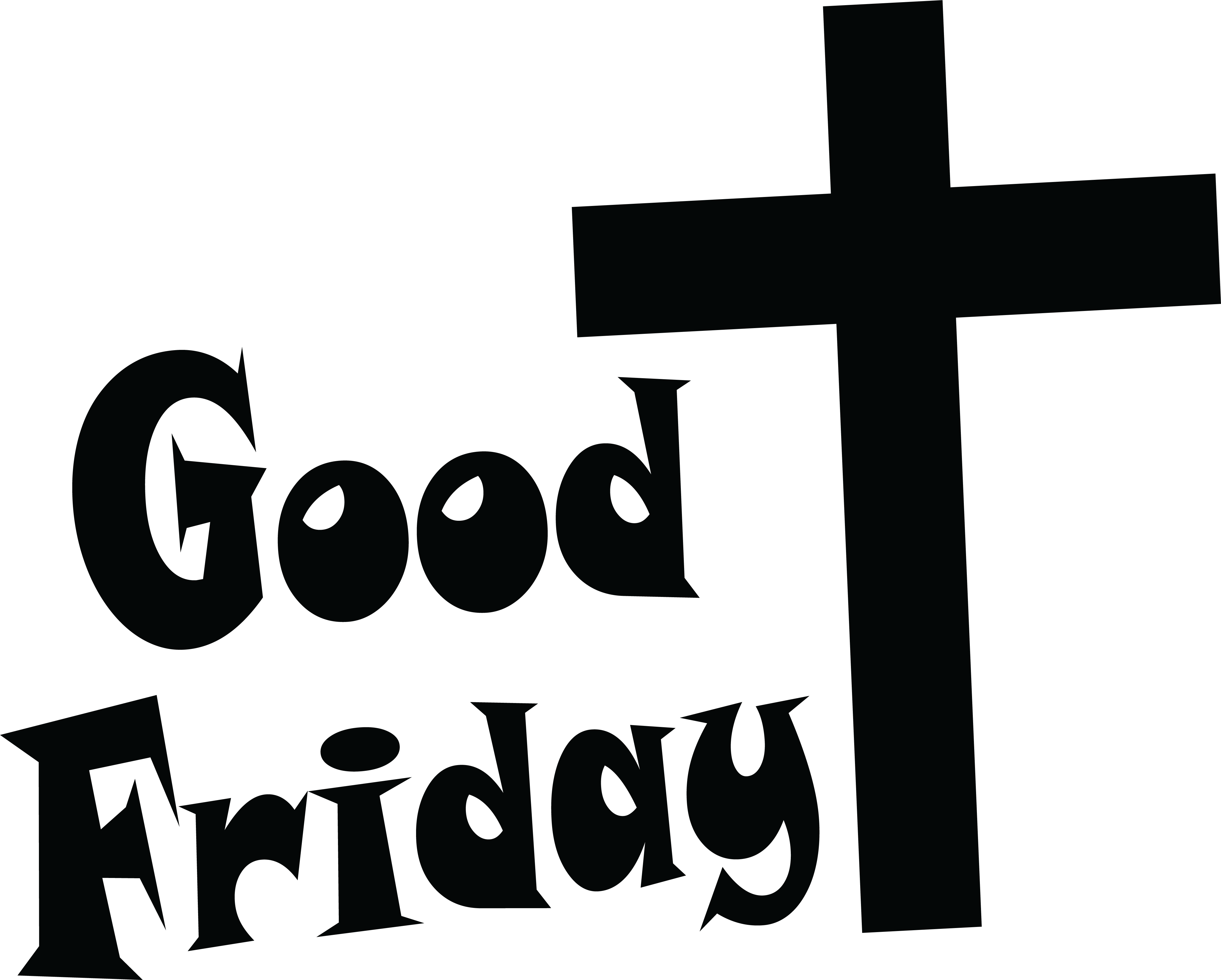 20% Price Reducing On All This Good Friday T Shirt - Cross Clipart (4487x3602), Png Download