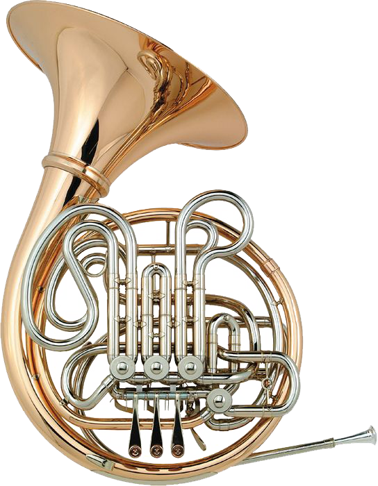 Holton H105 Professional French Horn - Holton French Horn Clipart (544x700), Png Download
