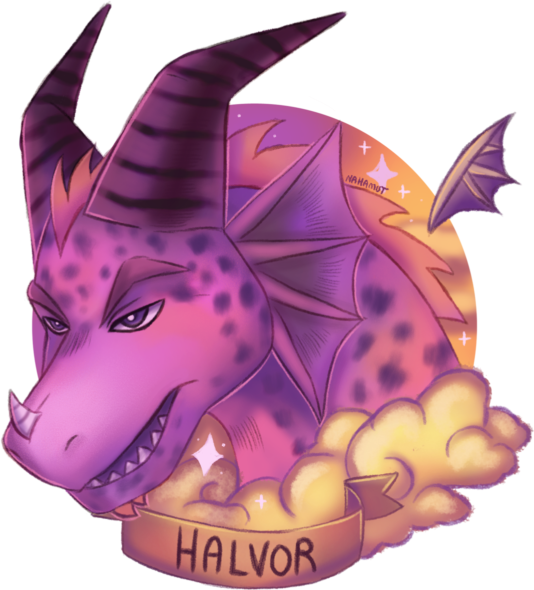 Flame Won't Harm Metal - Spyro The Dragon Halvor Clipart (1280x1280), Png Download