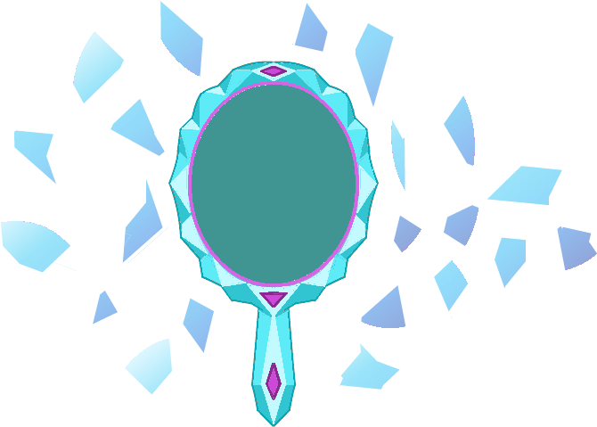 Trini-mite, Broken, Equestria Girls, Mirror, Mirror - My Little Pony: Equestria Girls Clipart (694x514), Png Download