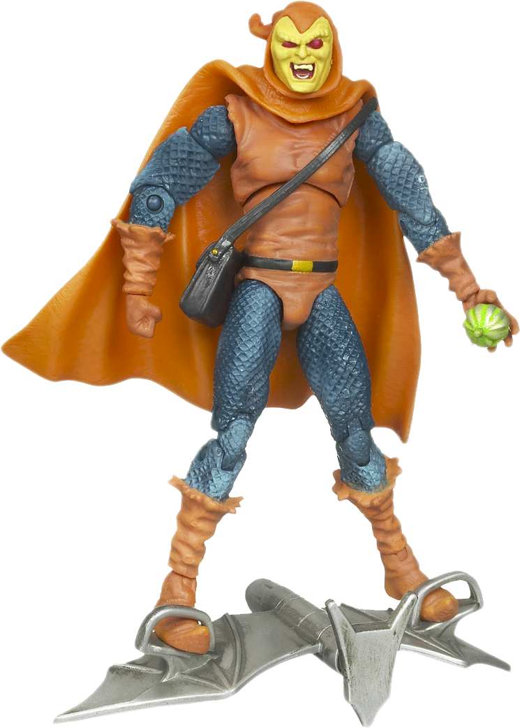 Hobgoblin - Marvel Hobgoblin Action Figure Clipart (745x1042), Png Download