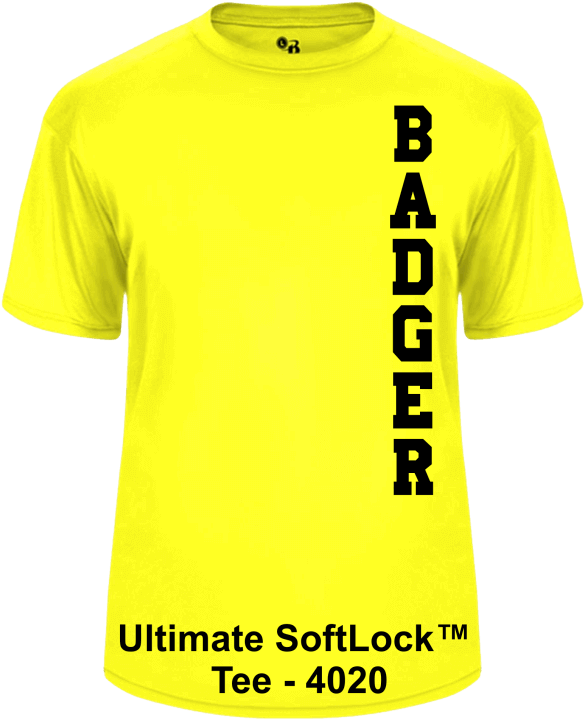 Ultimate Softlock™ Neon's - Active Shirt Clipart (597x728), Png Download